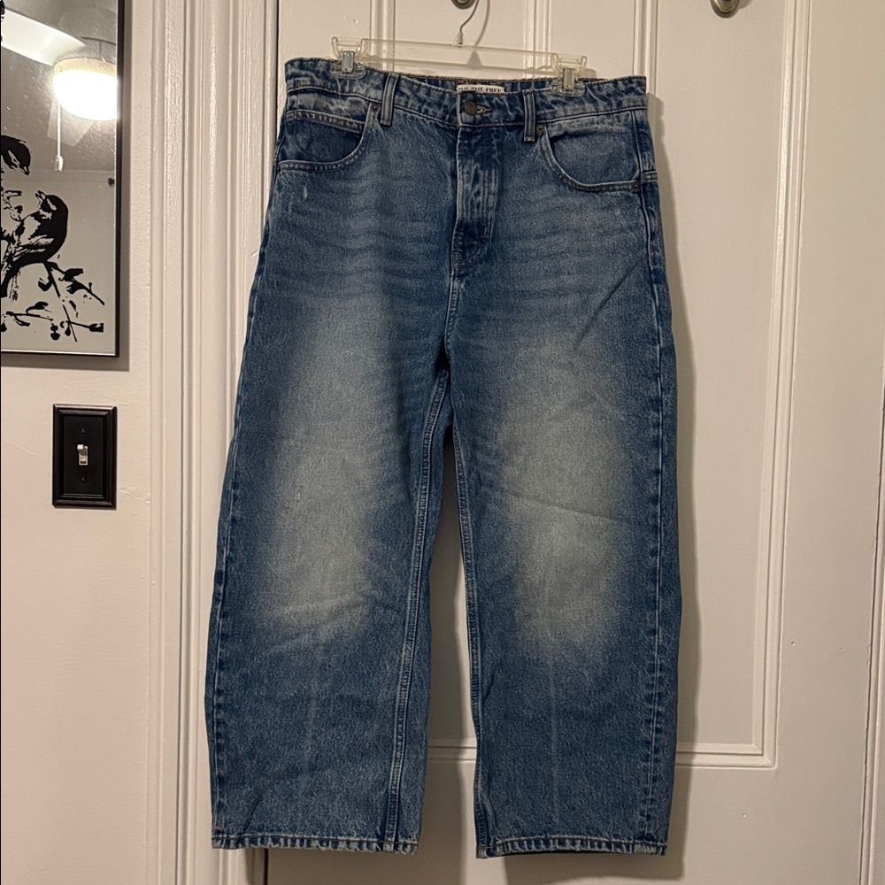 Free people barrel jeans